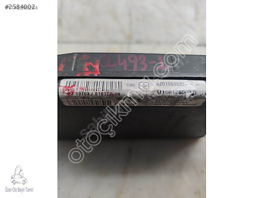 Renault Clio Symbol UCH Beyni Merkezi Kontrol Ünitesi 820106