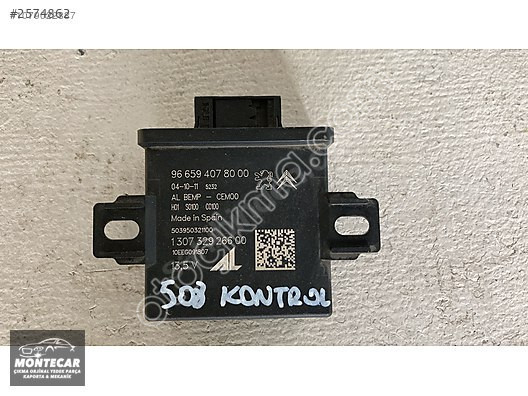 PEUGEOT 508 KONTROL MODÜLÜ ÇIKMA ORJİNAL MONTECAR 2