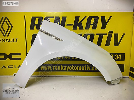 631005296R RENAULT MEGANE 4 SAĞ ÖN ÇAMURLUK ORJ RENKAY OTO