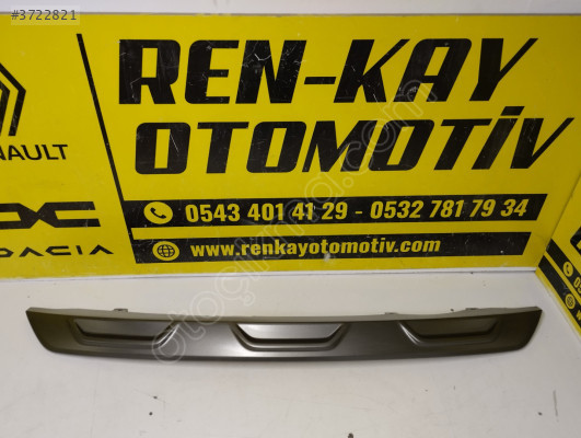 850701402R DACİA SANDERO ARKA TAMPON KAPLAMASI SPOİLER ORJ ÇIKMA