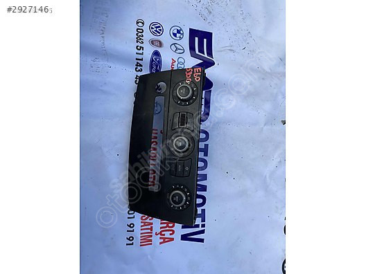 BMW E60 530D klima kontrol paneli EMR OTOMATİV