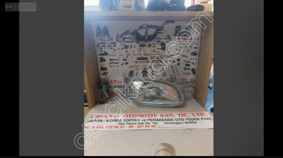 HYUNDAİ ACCENT 1998-2000 SAĞ-SOL FAR ADET FİYAT