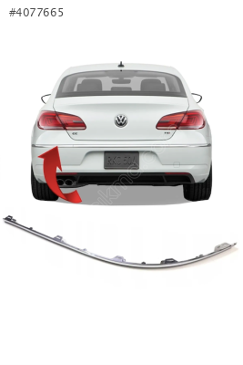 3C8807459B VW PASSAT CC 12-17 ARKA TAMPON KROMU SOL