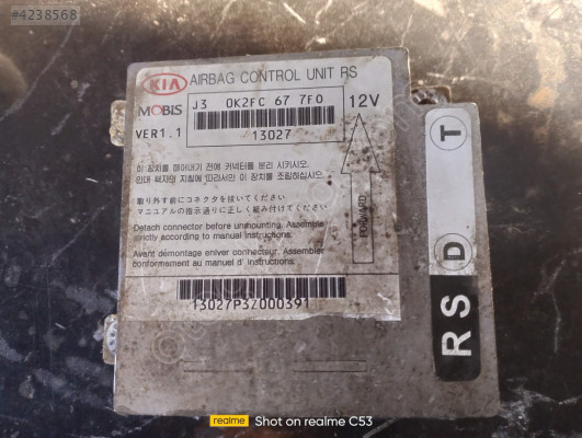 KiA CARENS AİRBAG BEYİN