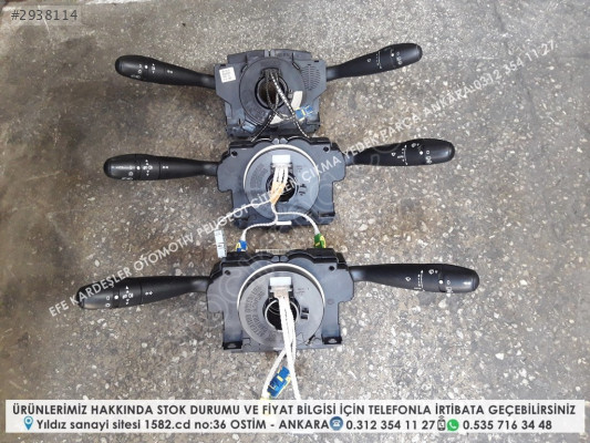 peugeot 307 çıkma far sinyal silecek kolu takımı (com2000)