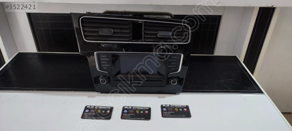 VW Tiguan Müzik Çalar ve Hava Üfleme Izgara Parçaları