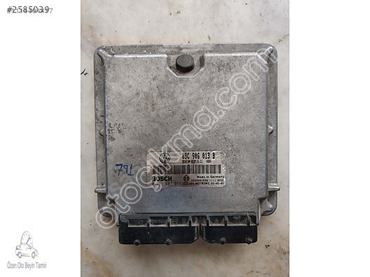 Volkswagen Polo 1.4 FSI Motor Beyni 03C906013B - 0261S01011