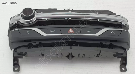 Peugeot 308 Mk2 T9 2013-2021 Radyo Klima Kontrol Paneli Anahtarı