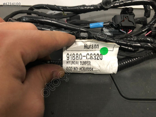 Orjinal Hyundai i20 Park Sensör Tesisatı - Çıkma Parça