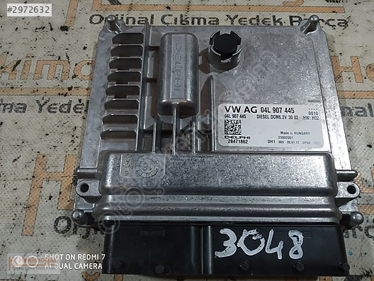 VW TRANSPORTER T6-T7 MOTOR BEYNİ 04L907445, 28471862, 23002001,