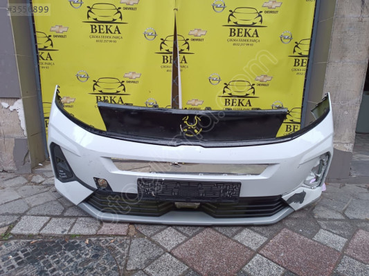 OPEL COMBO E MAKYAJLI ÖN TAMPON DOLU BEYAZ ÇIKMA ORJİNAL YEDEK PA