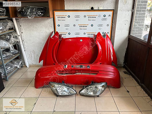 MERCEDES VİTO KOMPLE SET KAPUT+ÇAMURLUK+ÖN TAMPON+ FAR ORJİNAL