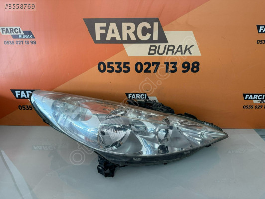 PEUGEOT 207 SAĞ FAR ORJİNAL