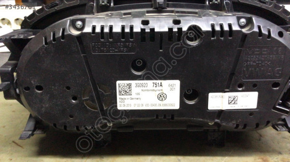 3G0920751F VW PASSAT 2020 DIESEL Kilometre göstergesi