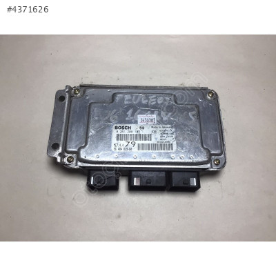 Peugeot 206 1.6 Motor Beyni 0261208101 9648482980 ME7.4.4