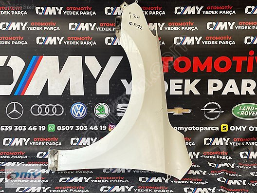HYUNDAİ İ30 12-18 BEYAZ SOL ÖN ÇAMURLUK OMY OTO'DAN
