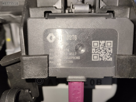 282124407R DACİA SANDERO STEPWAY TELEFON ANTENİ BEYİN SOKET ORJ