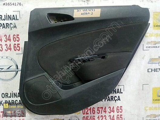 OPEL ASTRA J SAĞ ARKA KAPI DÖŞEMESİ ÇIKMA SÖKME YEDEK PARÇA
