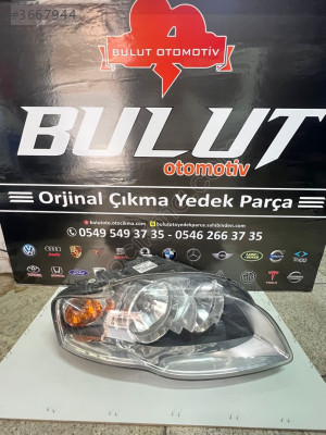 2006-2008 Audi A4 Orjinal Sağ Ön Far Çıkma Parçası