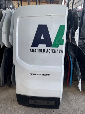 2020+2024 Ford Transit Arka bagaj kapağı sol hatasız beyaz
