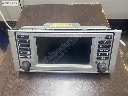 RANGE ROVER ORJİNAL TEYP SORUNSUZ NAVİGASYONLU 65-52-6 902 050