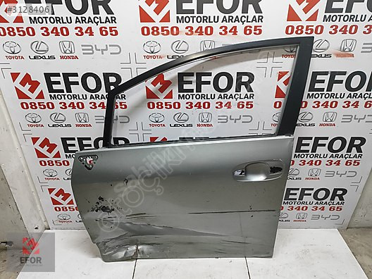 TOYOTA AURİS SOL ÖN KAPI ÇIKMA ORJİNAL YEDEK 07-12