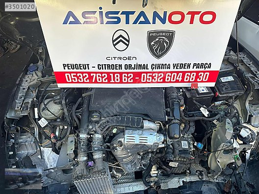 Peugeot 2008 1.2 turbo motor asistan oto
