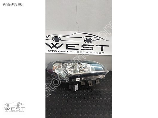 2016 FİAT DOBLO SAĞ FAR SİYAH ZEMİN WEST OTO ÇIKMADA