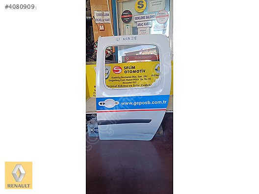 RENAULT KANGOO 3-4 ÇIKMA ORJİNAL BEYAZ SOL SÜRGÜLÜ KAPI