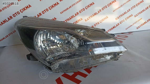 TOYOTA YARİS SAĞ ÖN FAR KAYHANLAR OTO ÇIKMA