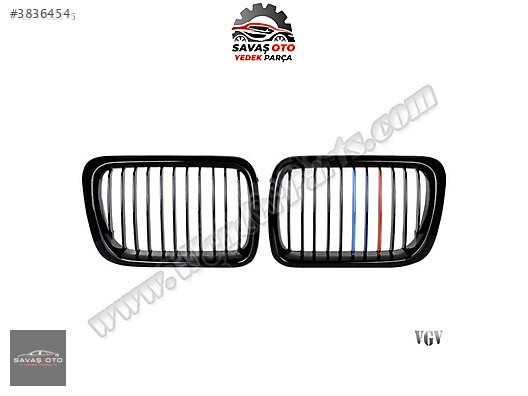 BMW E46 ÖN PANJUR IZGARA M RENKLİ 1998 1999 2000 2001