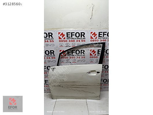TOYOTA VERSO SOL ÖN KAPI ÇIKMA ORJİNAL YEDEK PARÇA 12-17