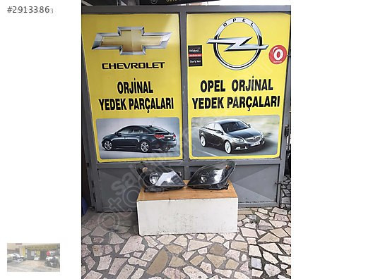 Opel astra h sağ sol takım farlar ORJİNAL OTO OPEL ÇIKMA