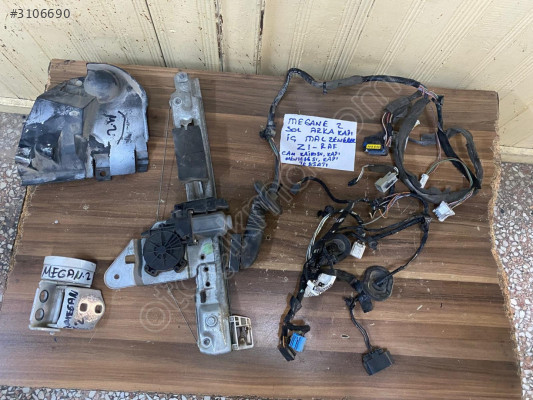 RENAULT MEGANE 2 SOL ARKA KAPI ELEKTRİK TESİSATI