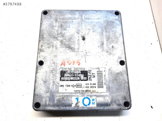 Toyota Yaris 2001 1.3 Motor Beyni / 2NZ-FE 89661-52082 / 211000-