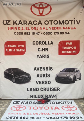 2019-2025 TOYOTA COROLLA ÇIKMA ORJİNAL DIŞ STOP