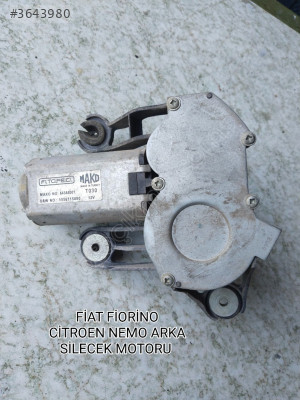 FİAT FİORİNO NEMO BİPPER ARKA SİLECEK MOTORU 64344001