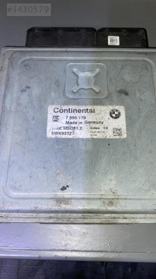5WK93727 - 7 595 179 MSD81.2 BMW 3 SERİSİ MOTOR BEYNİ
