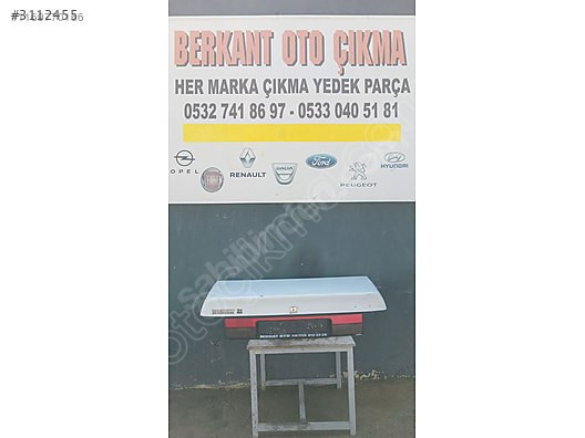 Renault21 concorde manager bagaj kapağı 7.000 TL