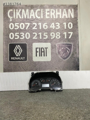 FİAT FİORİNO GÖSTERGE SAATİ ORJİNAL ÇIKMA HATASIZ