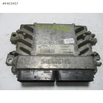 Renault Clio 2 1.6 Motor Beyni S118301122B 8200326741 8200326375