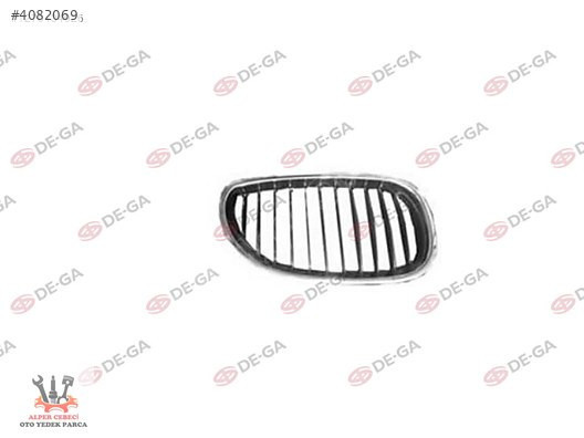 BMW 5 SERİSİ E60 ÖN PANJUR. SAĞ+SOL. SİYAH KROM. 2003-2007