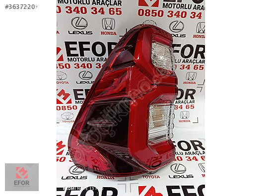TOYOTA HİLUX SIFIR SOL STOP 21-23 OEM NO: 81550-0K430