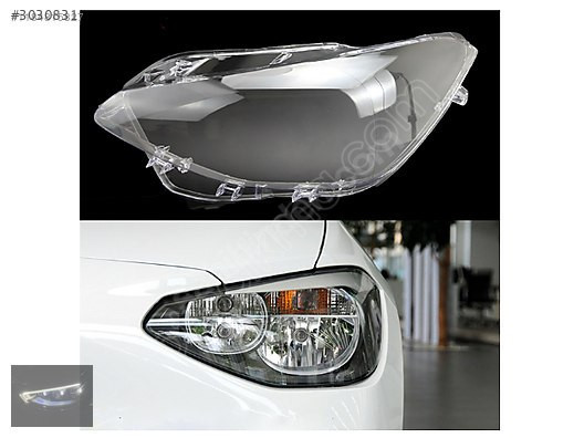BMW 1 SERİSİ F20 SOL FAR CAMI DÜZ TİP 2011-2014