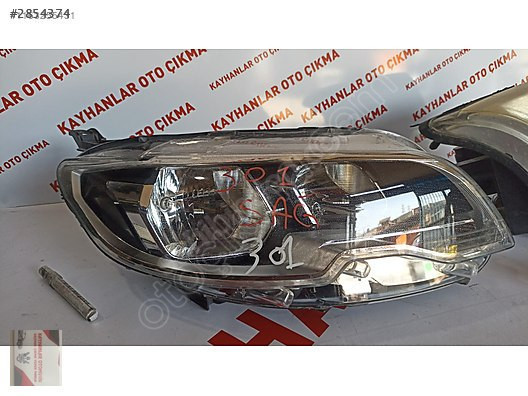 PEUGEOT 301 SAĞ FAR 505 217 1791 KAYHANLAR OTO ÇIKMA