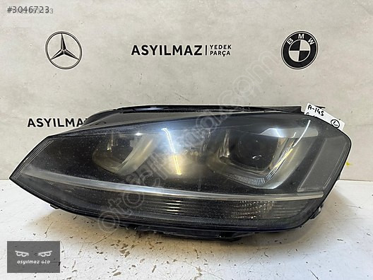 GOLF 7 XENON SOL FAR ORJİNAL 3 BEYİNLİ