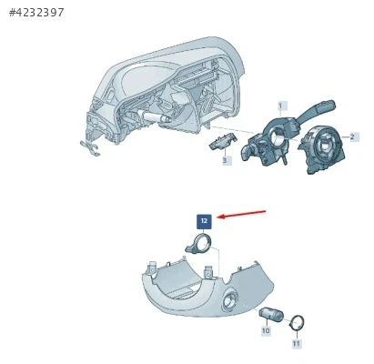 2Q0953254 ORJİNAL OKUMA BOBINI