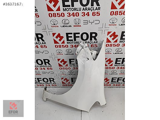 TOYOTA AURİS SOL ÖN ÇAMURLUK ORJİNAL ÇIKMA YEDEK PARÇA