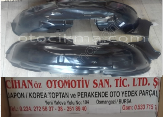 Kia Sorento Davlumbaz 2003 2009 Sağ Sol