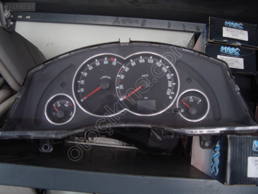 opel meriva a kilometre-gösterge paneli  13201076